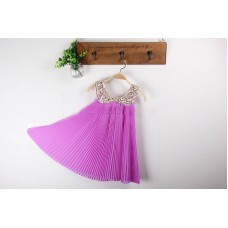 Purple Sequin Dress 