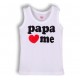 "Papa Loves Me" Sleeveless Tank Top 